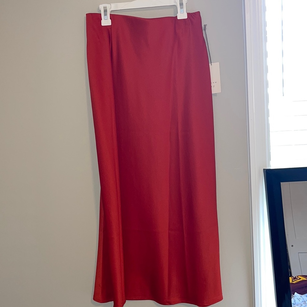 NWT orange skirt!